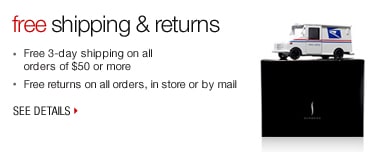 free shipping & returns